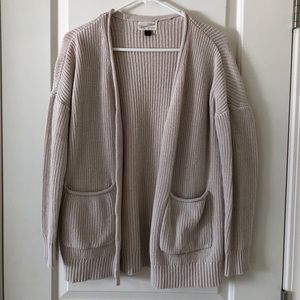 Cream cardigan